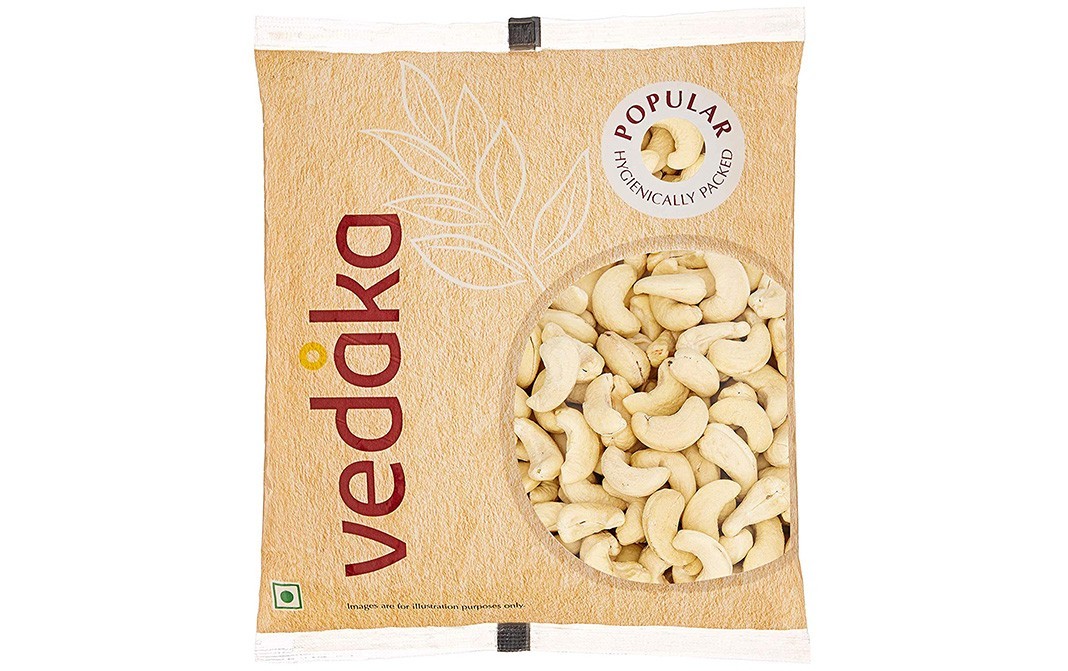 Vedaka Whole Cashews    Pack  500 grams